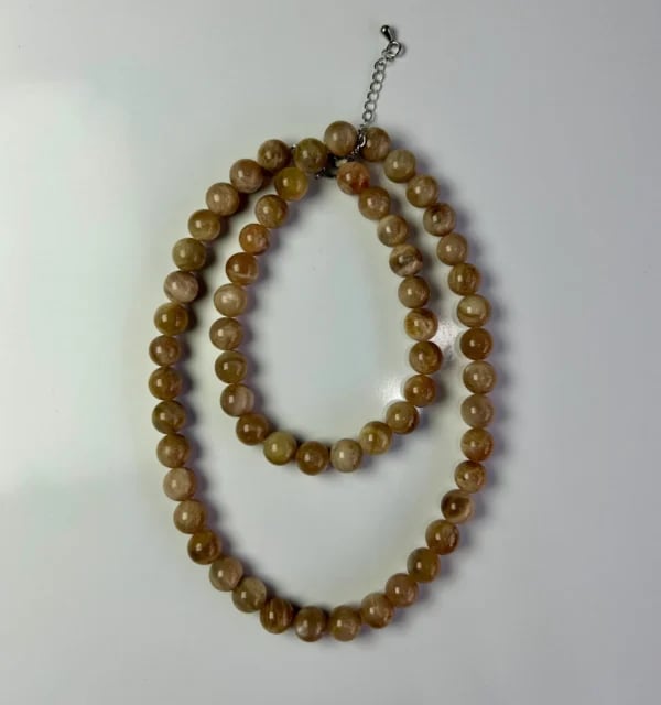 Multi color Moonstone Mala