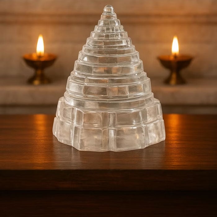 Sphatik Shree Yantra | 250 GM