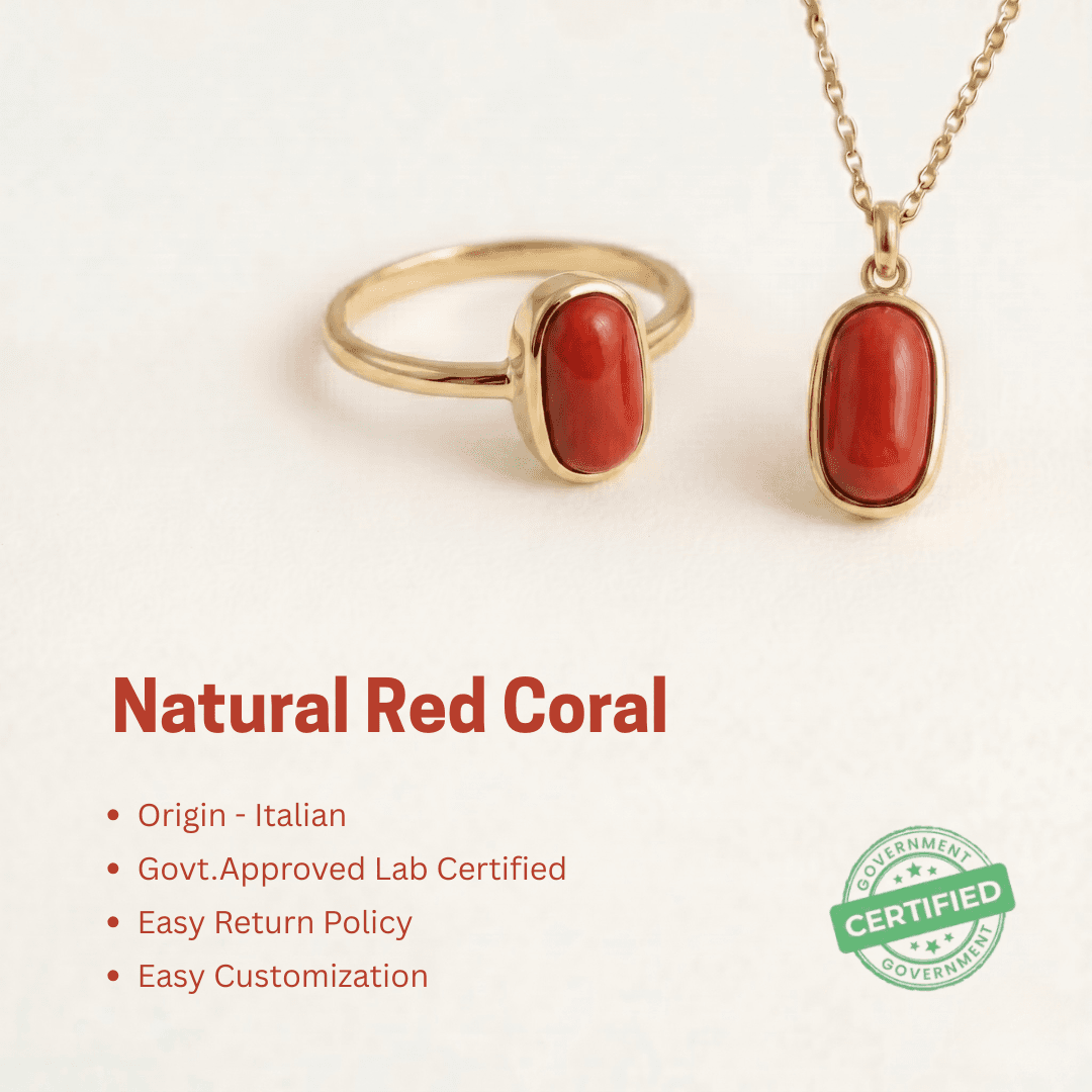 Red Coral | 7.25 Ratti