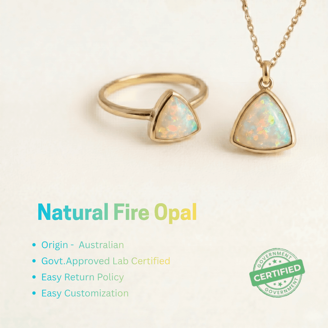 Fire opal I 7.50-Ratti