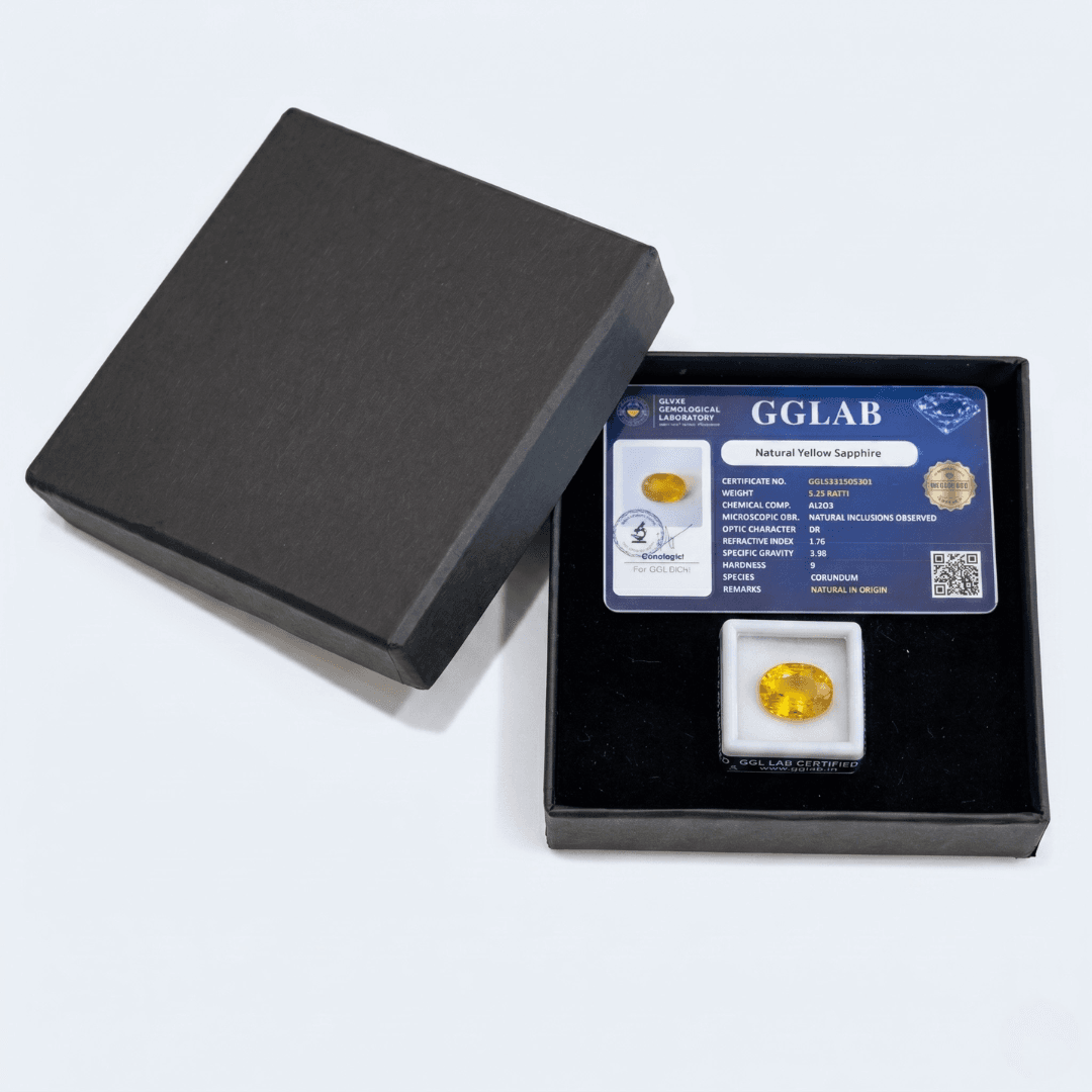 Yellow Sapphire | 11.00 Ratti