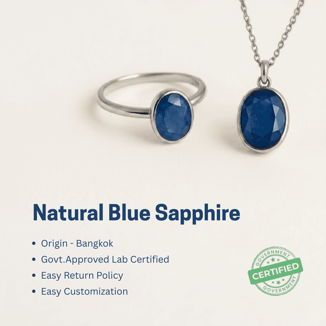 Blue Sapphire | 7.25 Ratti