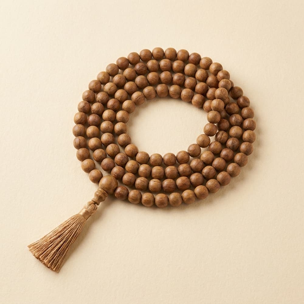 108 Bead Sandalwood Mala